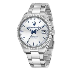 Montre Maserati Competizione Argenté