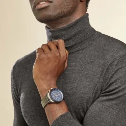 Montre Maserati Sfida Bleu