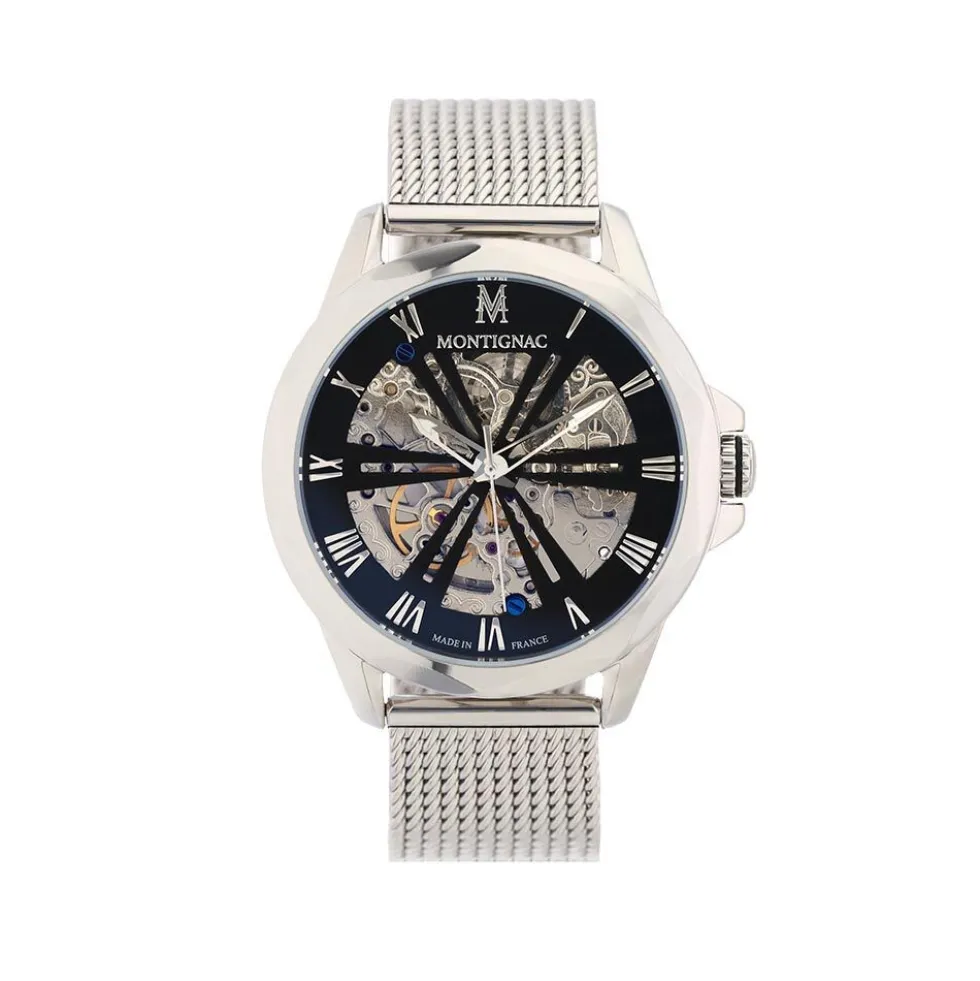 Montre Montignac Round Automatique Noir