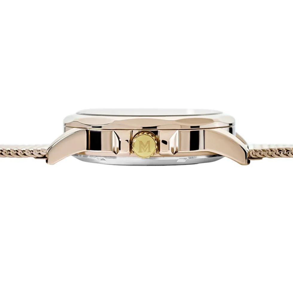 Montre Montignac Round Automatique Champagne