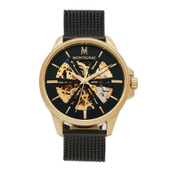 Montre Montignac Round Automatique Noir