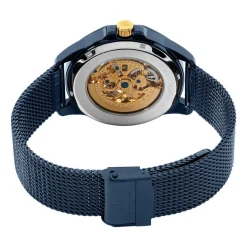Montre Montignac Round Auto Bleu