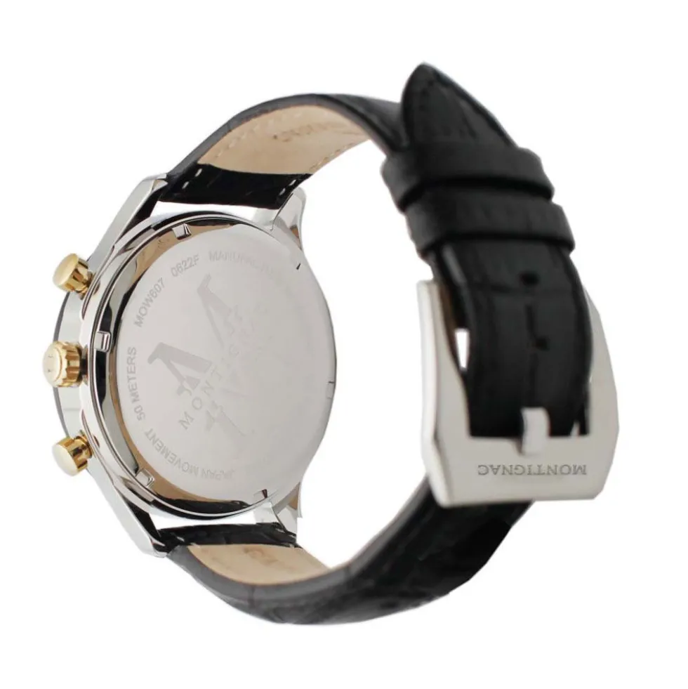 Montre Montignac Round Chrono Vert