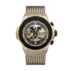 Montre Montignac Round Chrono Champagne