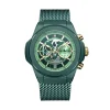 Montre Montignac Round Chrono Vert