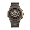 Montre Montignac Round Chrono Marron