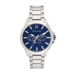 Montre Montignac Round Multifonction Bleu
