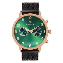 Montre Montignac Round Multifonction Vert