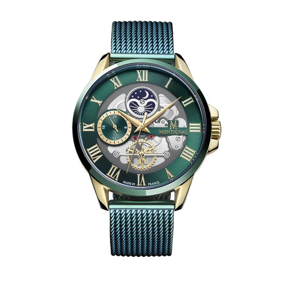Montre Montignac Round Vert