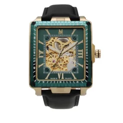 Montre Montignac Square Automatique Vert