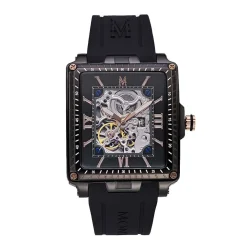 Montre Montignac Square Automatique Noir