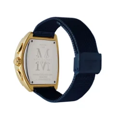 Montre Montignac Tonneau Bleu