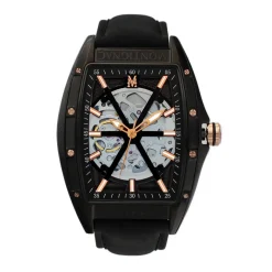 Montre Montignac Tonneau Automatiquev Noir