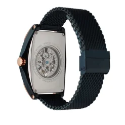 Montre Montignac Tonneau Automatique Bleu