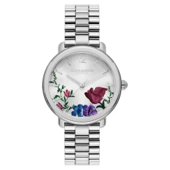 Montre Olivia Burton Vintage Floral Argenté