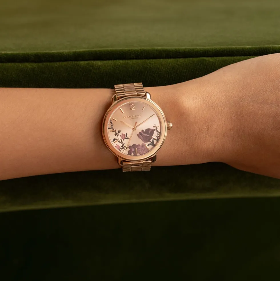 Montre Olivia Burton Vintage Floral Rose
