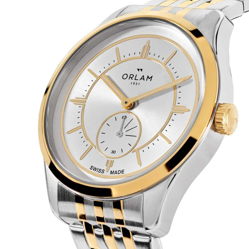 Montre Orlam Echo Argenté