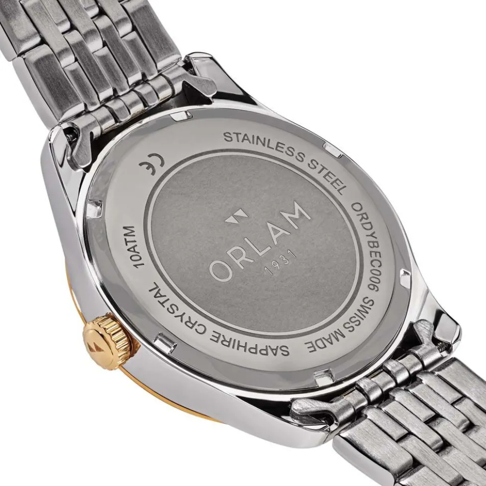 Montre Orlam Echo Argenté