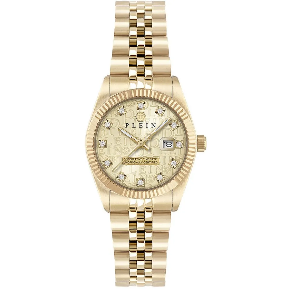 Montre Philipp Plein Date Superlative Doré