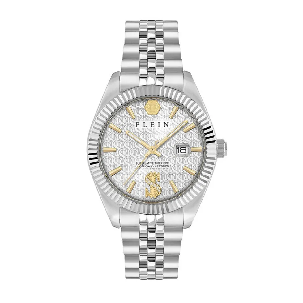 Montre Philipp Plein Date Superlative Argenté