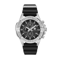Montre Philipp Plein The $Kull Chrono Noir