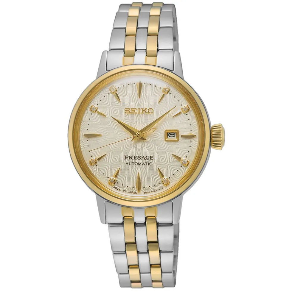 Montre Seiko Presage Cocktail Champagne