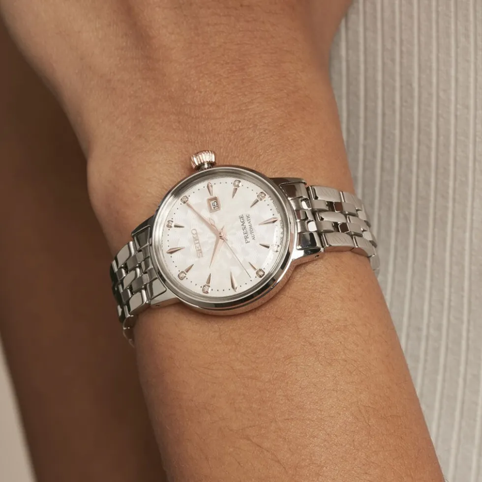Montre Seiko Presage Cocktail Rose