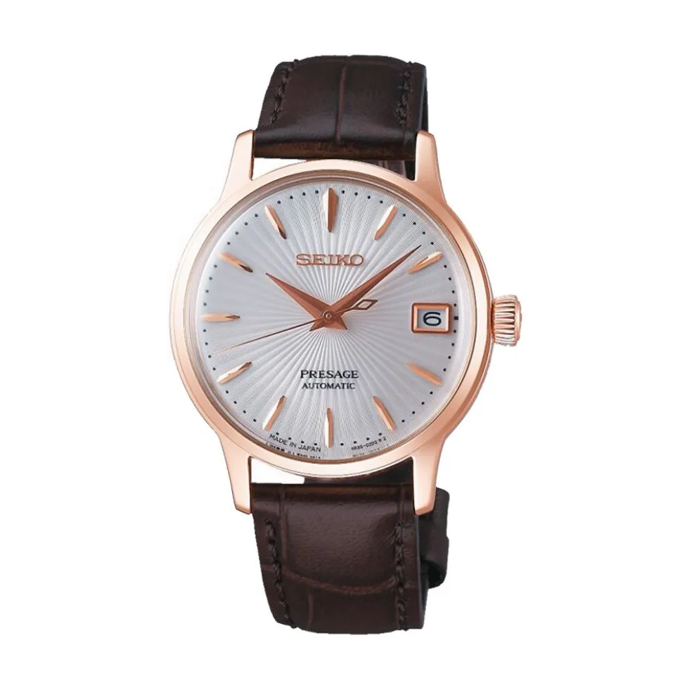 Montre Seiko Presage Cocktail Champagne