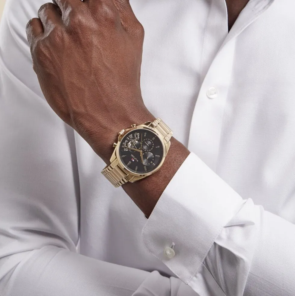 Montre Tommy Hilfiger Baker Noir