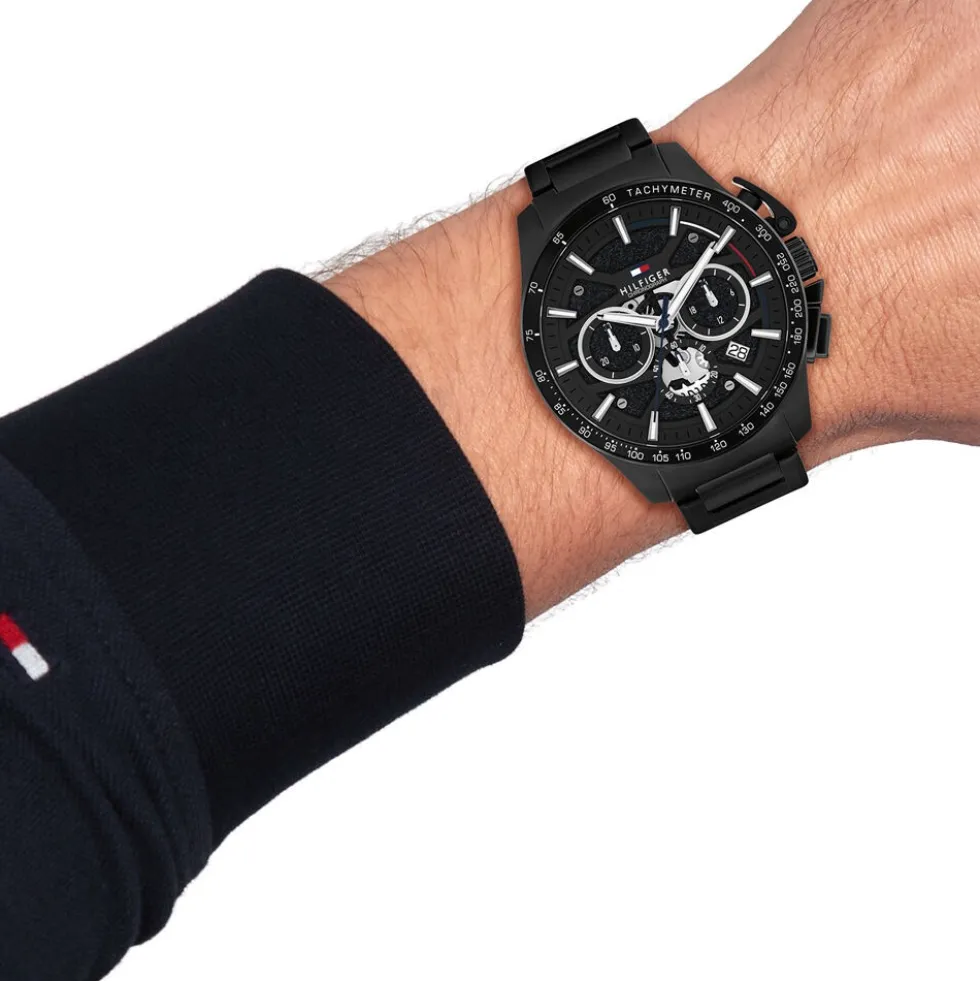 Montre Tommy Hilfiger Bank Noir