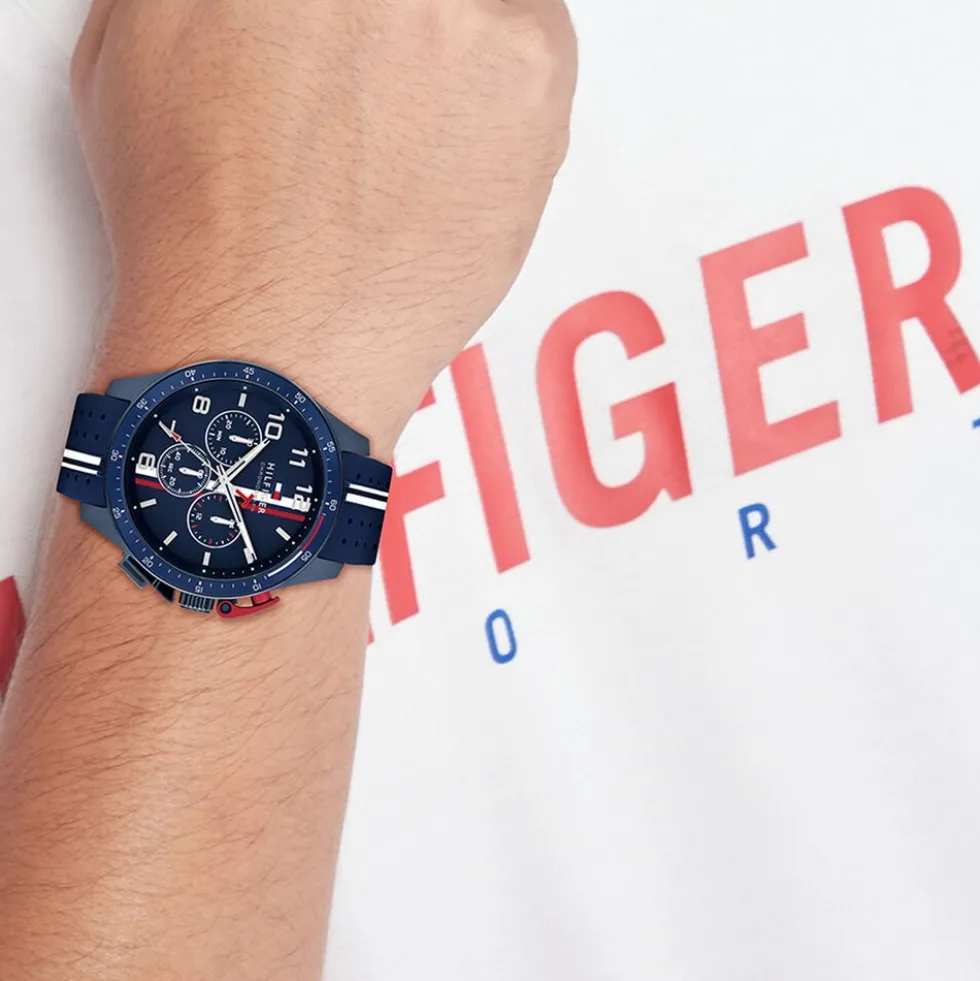 Montre Tommy Hilfiger Bank Bleu