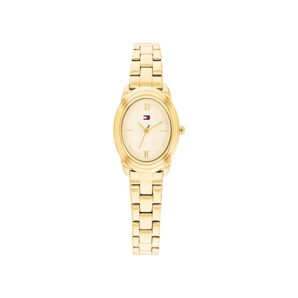 Montre Tommy Hilfiger Demi Oval Doré