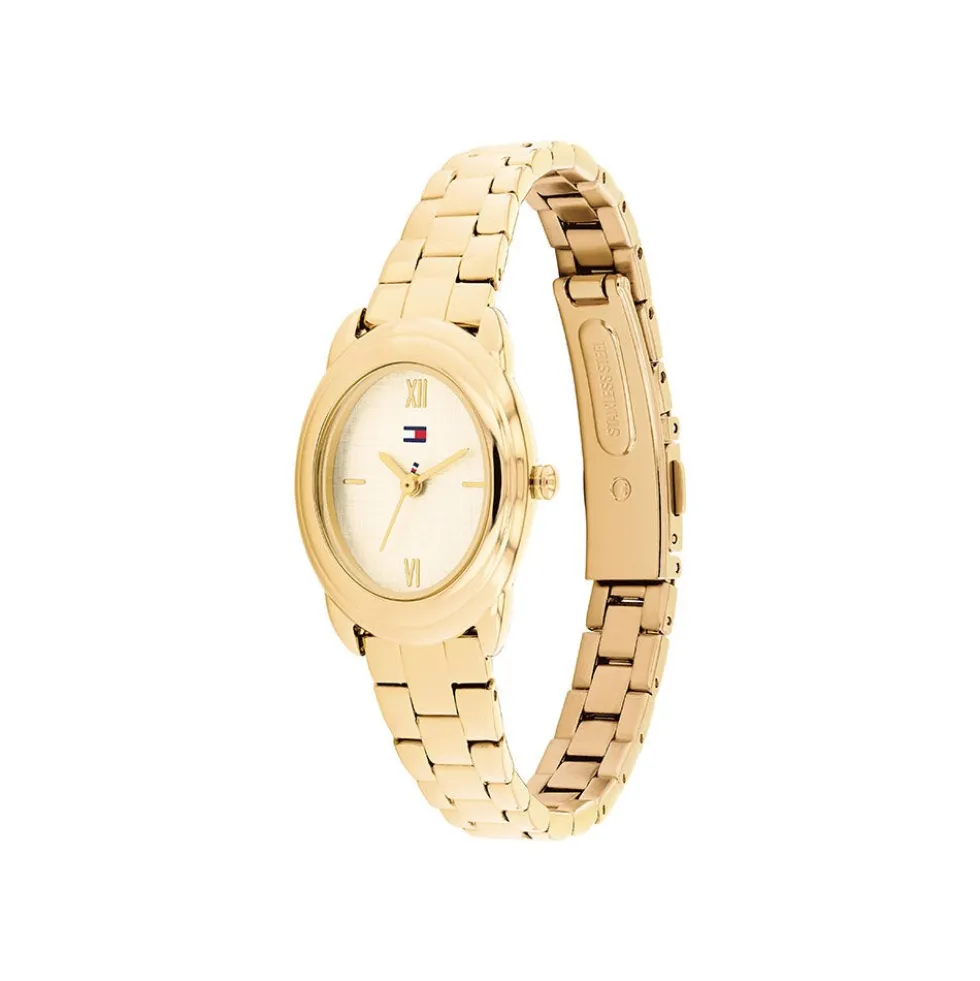 Montre Tommy Hilfiger Demi Oval Doré