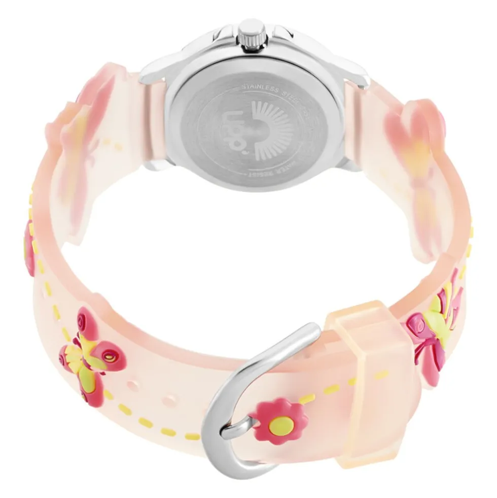 Montre Upp Papillon Rose