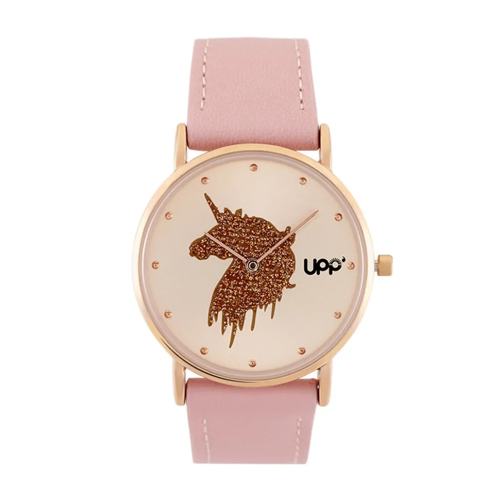 Montre Upp Solene Doré Rose