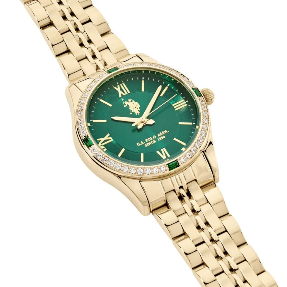 Montre U.S. Polo Giselle Vert