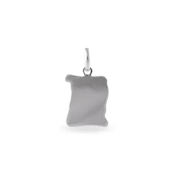 Pendentif Afia Argent Blanc
