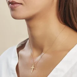 Pendentif Amaelle Croix Or Jaune