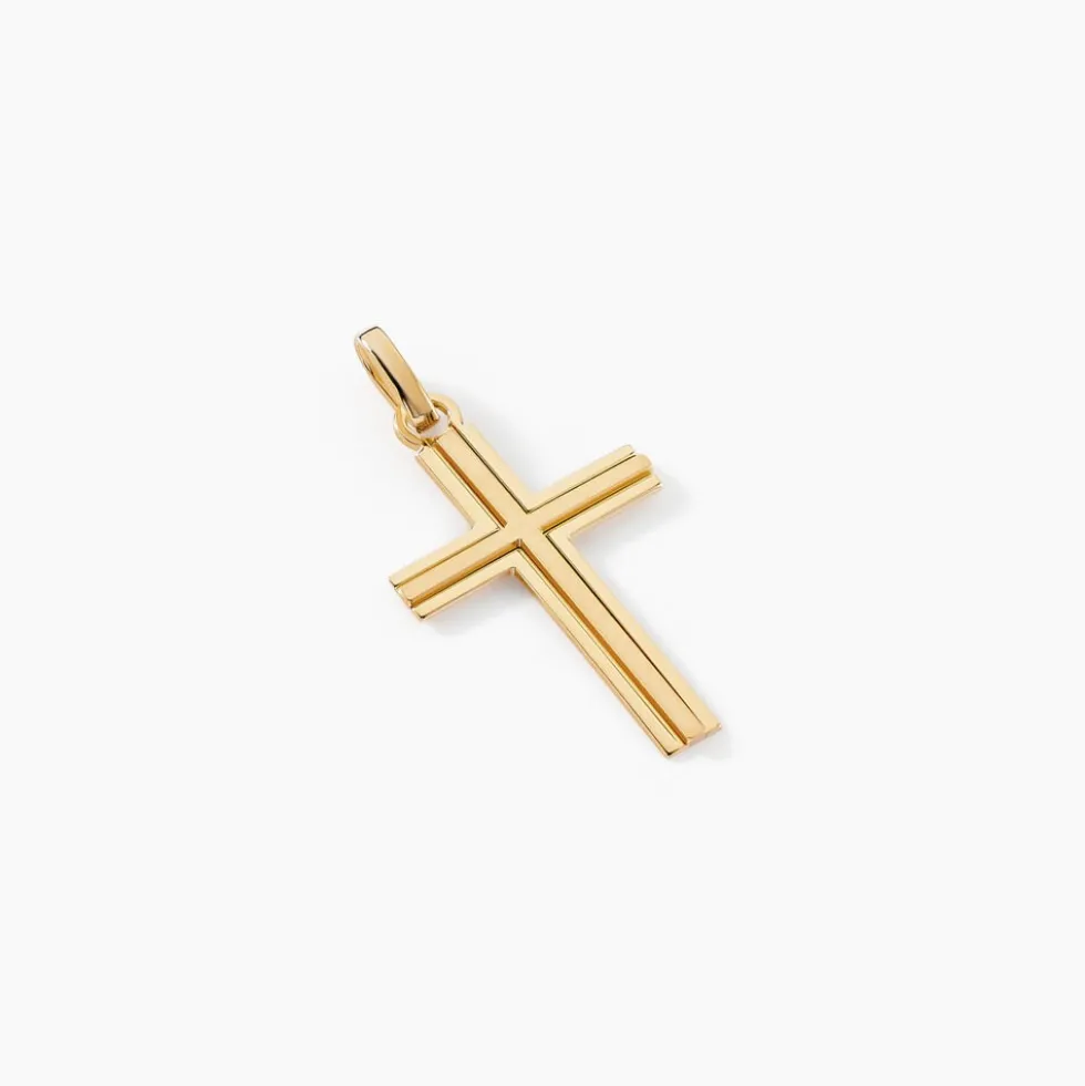 Pendentif Amaelle Croix Or Jaune