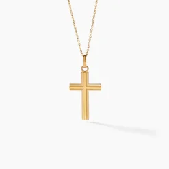 Pendentif Amaelle Croix Or Jaune
