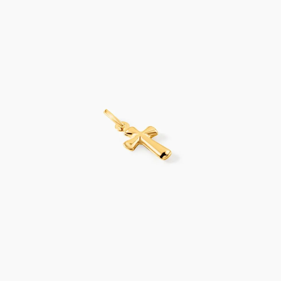 Pendentif Annabel Croix Or Jaune