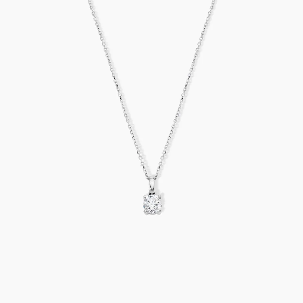 Pendentif Aphrodite Or Blanc Diamant