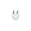 Pendentif Axelia Argent Blanc