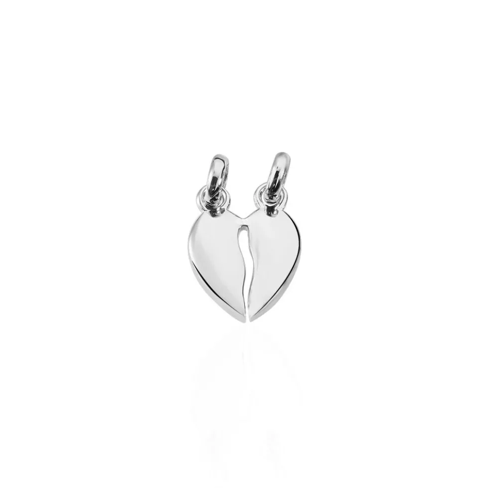 Pendentif Axelia Argent Blanc