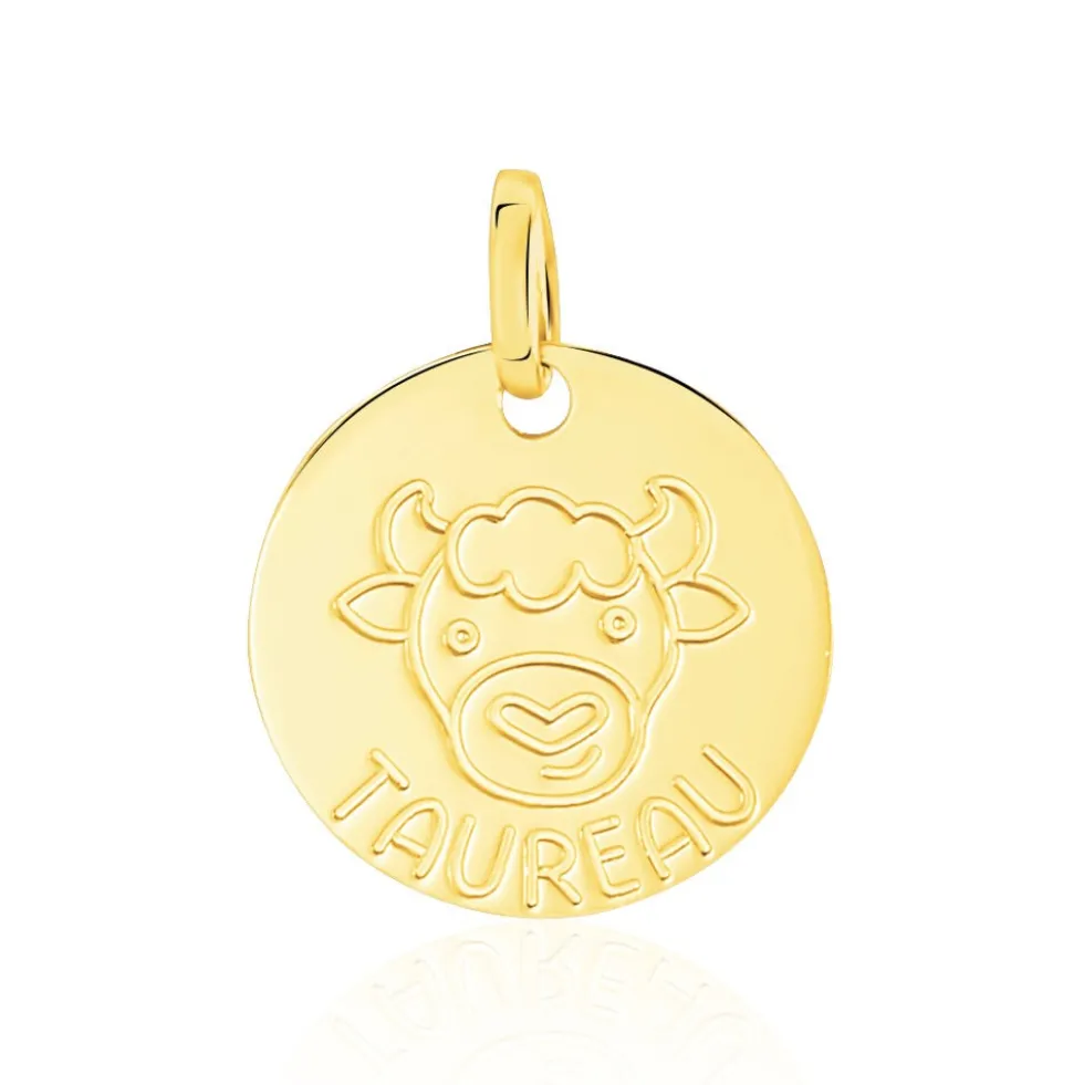 Pendentif Bergonia Zodiaque Or Jaune