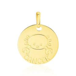 Pendentif Bergonia Zodiaque Or Jaune