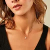 Pendentif Clodagh Or Jaune Oxyde De Zirconium