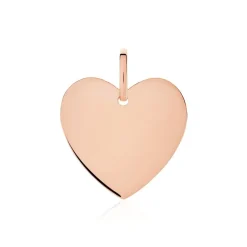 Pendentif Eba Argent Rose