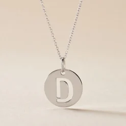Pendentif Elio D Argent Blanc