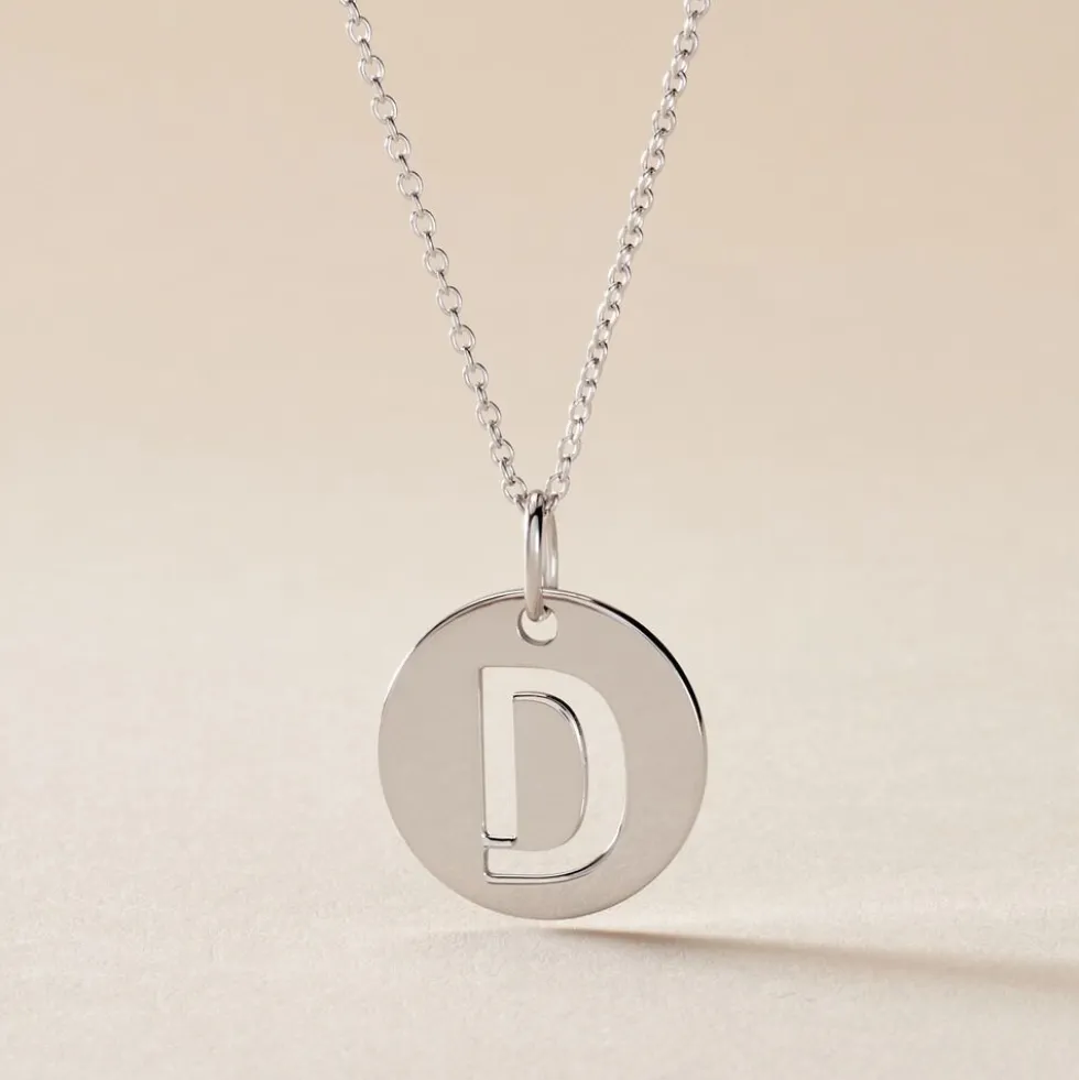 Pendentif Elio D Argent Blanc